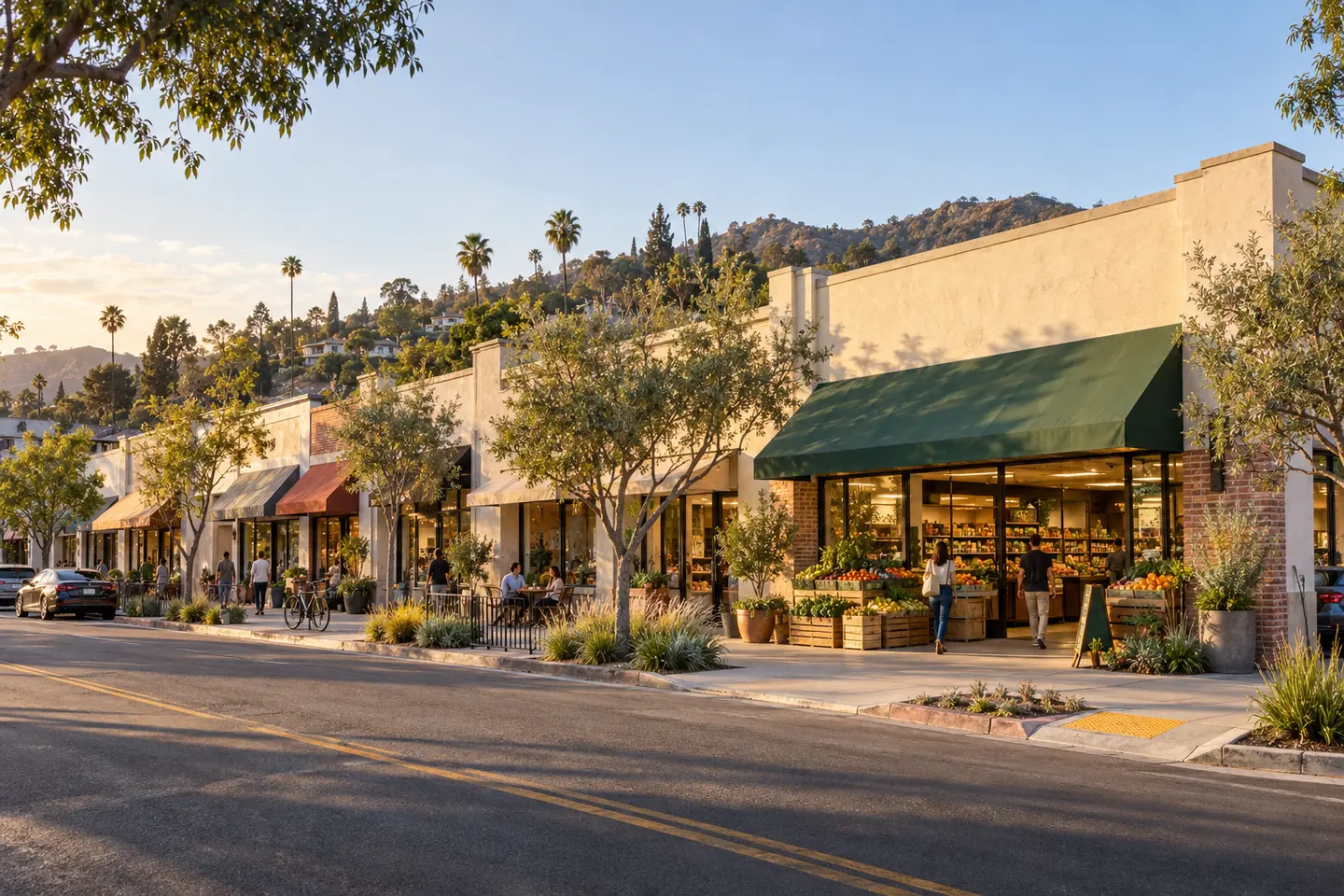 AI concept illustration for Juniper neighborhood market
