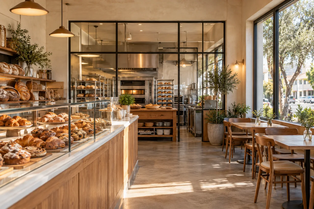 AI concept illustration for Sunroom Bakery: a second neighborhood