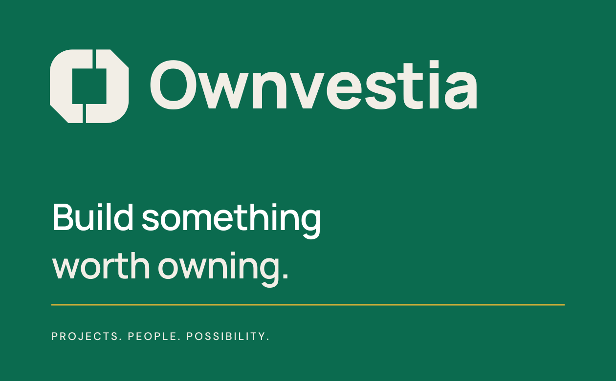 Emerald Ownvestia business-card front